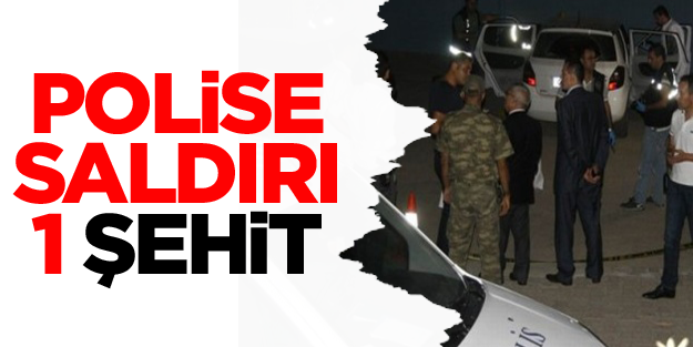  Diyarbakır'da polise silahlı saldırı! 1 Şehit