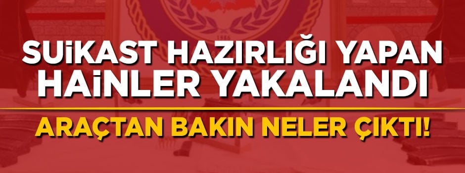 Diyarbakır’da suikast hazırlığındaki 5 hain enselendi