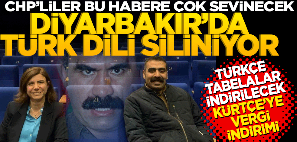 Diyarbakır’da Türk dili siliniyor