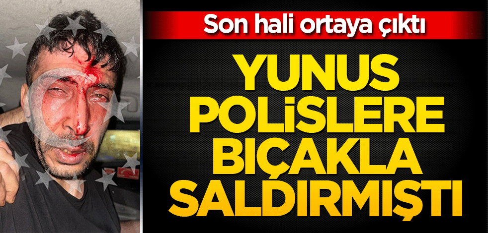 Diyarbakır’da Yunus polislere bıçakla saldırmıştı! Son hali ortaya çıktı