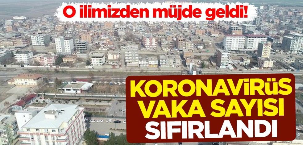 Diyarbakır'ın 120 bin nüfuslu Bismil ilçesinde koronavirüs vaka sayısı sıfırlandı