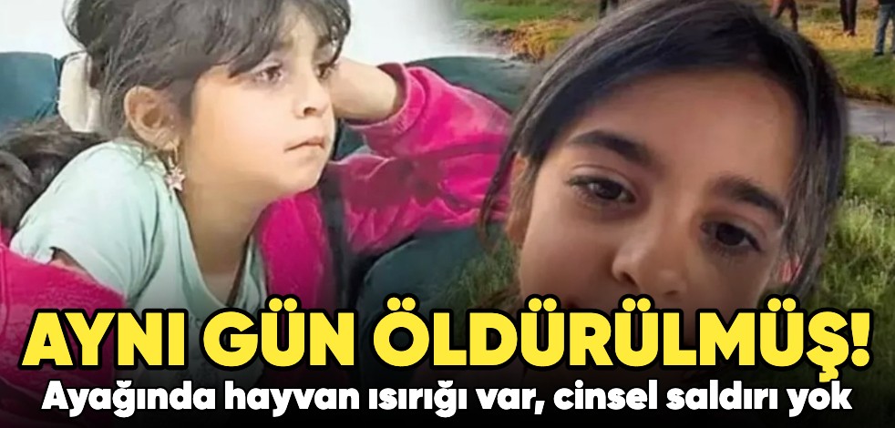 Narin nasıl öldü? Adli tıp raporu açıklandı! Cinsel saldırı yok, aynı gün boğularak öldürülmüş