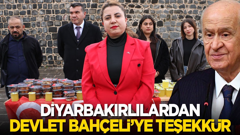 Diyarbakırlılardan Devlet Bahçeli'ye teşekkür
