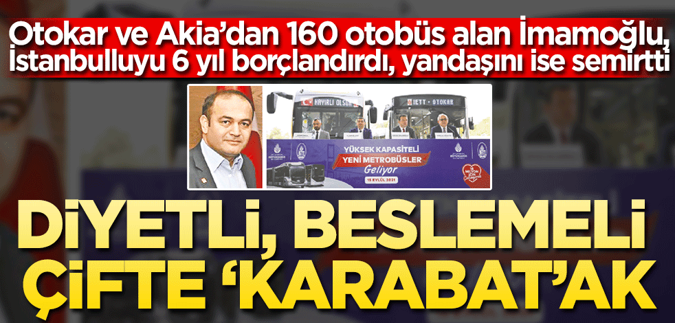 Diyetli, beslemeli çifte ‘Karabat’ak