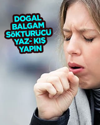 Doğal balgam söktürücü kuru öksürüğü anında kesiyor: Öksürük şikayetine hem güzel hem kesen formül