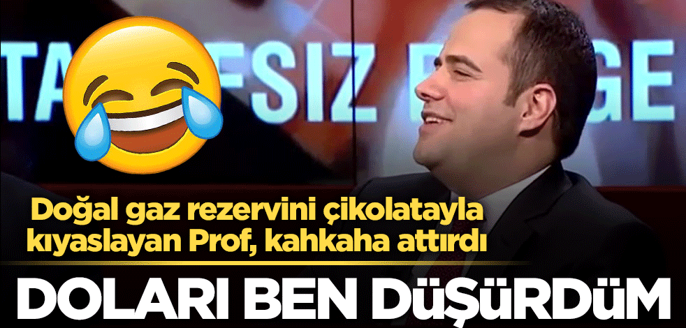 Doğal gaz rezervini çikolatayla kıyaslayan Özgür Demirtaş kahkaha attırdı: Doları ben düşürdüm