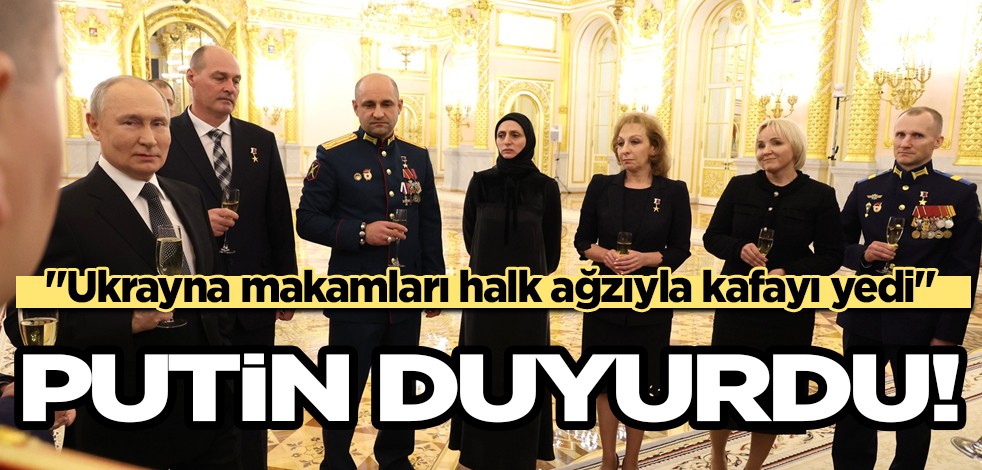 Doğal gaz zengini Putin'den beklenmedik sözler: Ukrayna makamları halk ağzıyla kafayı yedi! Ülkeyi çıldırttı!