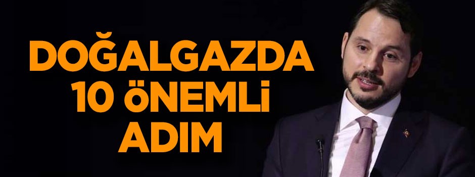 Doğalgazda 10 önemli adım