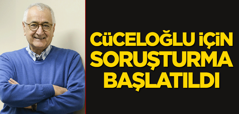 Doğan Cüceloğlu için soruşturma başlatıldı