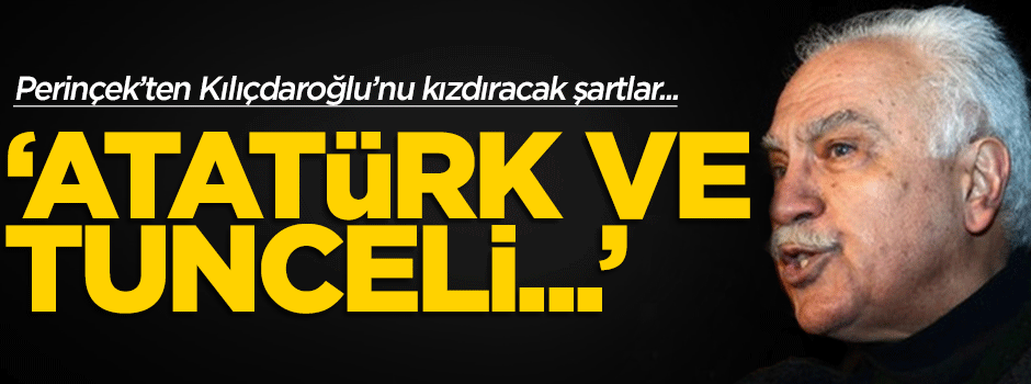 Doğu Perinçek CHP ile birleşmenin şartlarını açıkladı