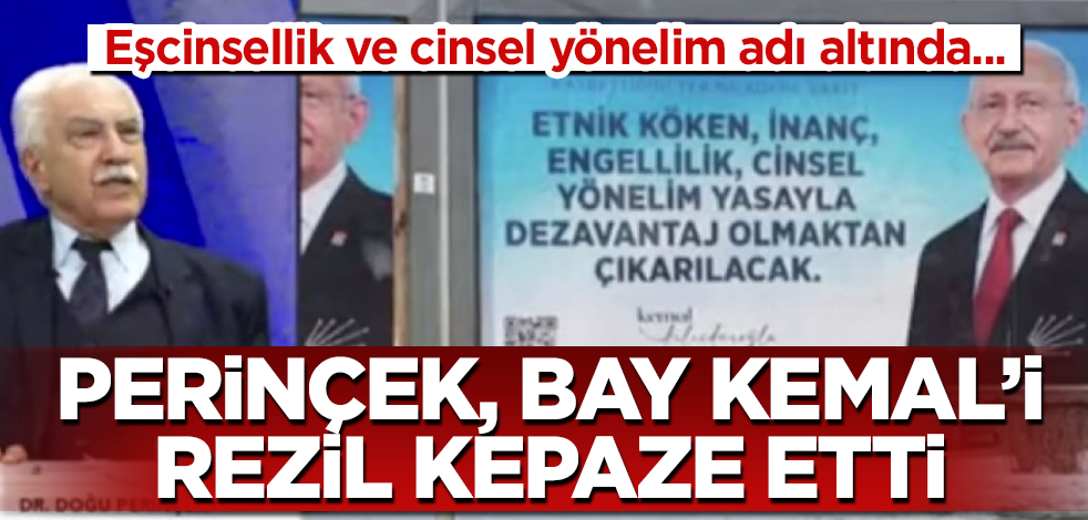 Doğu Perinçek, Kılıçdaroğlu'nu rezil kepaze etti
