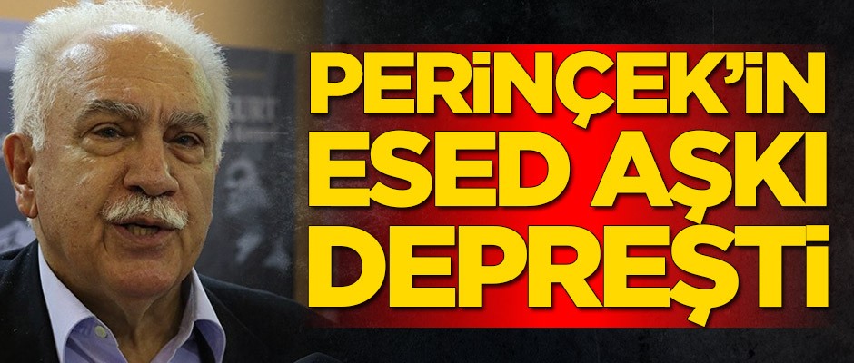 Doğu Perinçek'in Esed aşkı depreşti