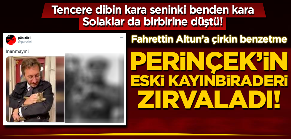 Doğu Perinçek'in eski kayınbiraderi Gün Zileli'den Fahrettin Altun'la ilgili çirkin benzetme