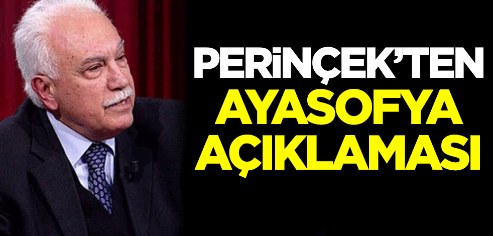 Doğu Perinçek'ten Ayasofya açıklaması