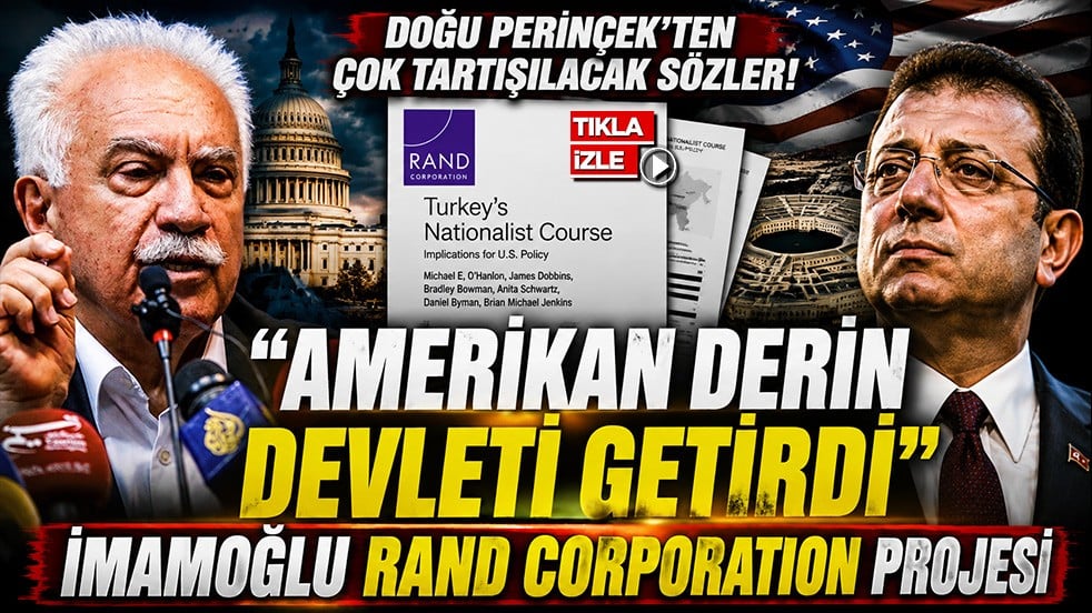 Doğu Perinçek'ten çok tartışılacak İmamoğlu sözleri: “Amerikan derin devleti getirdi” İmamoğlu RAND Corporation projesi