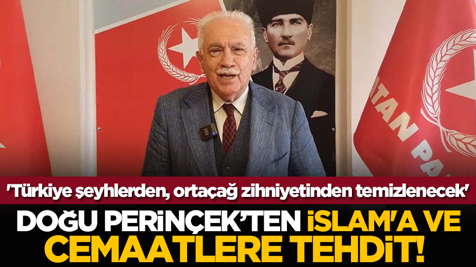 Doğu Perinçek’ten İslam'a ve cemaatlere tehdit! 'Türkiye ortaçağ zihniyetinden temizlenecek'
