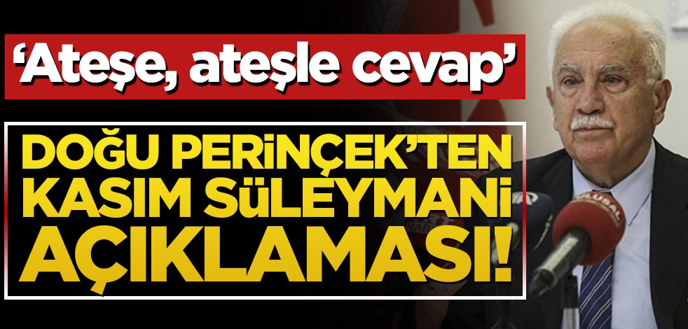 Doğu Perinçek'ten Kasım Süleymani açıklaması!