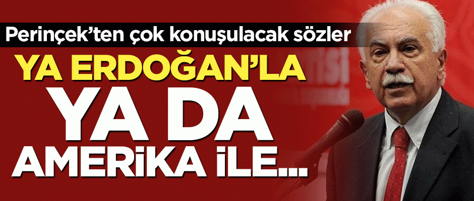 Doğu Perinçek'ten S-400 açıklaması