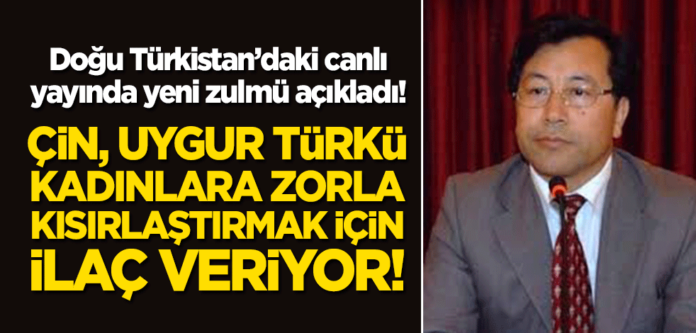 Doğu Türkistan'da Uygur Türkleri'ne uygulanan Çin zulmü! Canlı yayında önemli açıklamalar