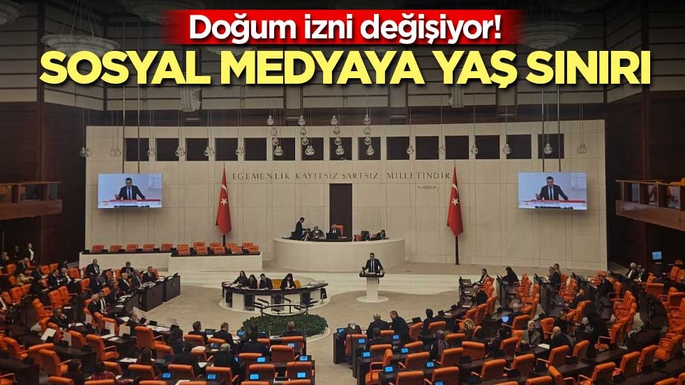 Doğum izni değişiyor! Sosyal medyaya yaş sınırı