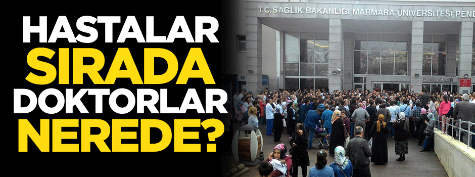 Doktorlar iş bırakma eylemi yaptı