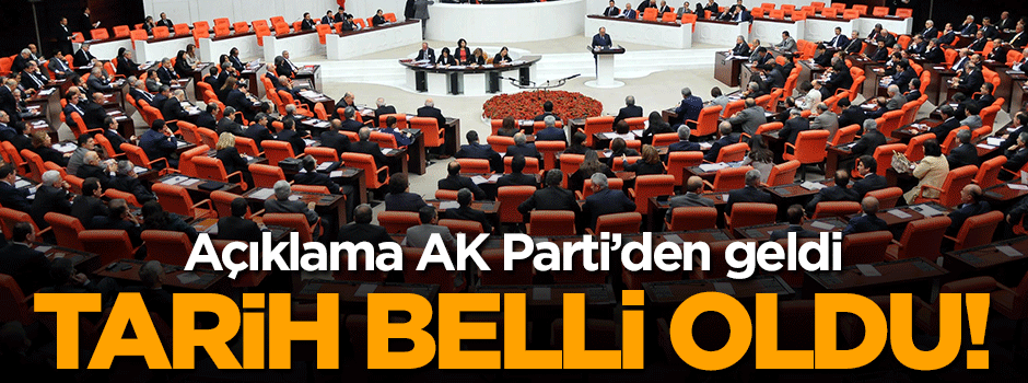 Dokunulmazlıkların görüşme tarihi açıklandı!