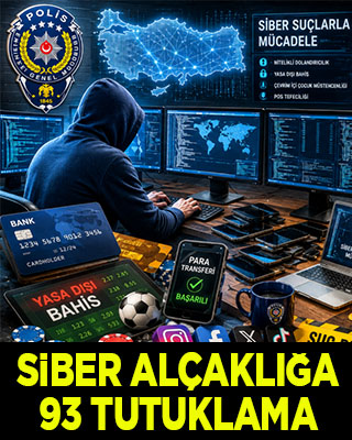 Doladırıcılık, taciz, yasa dışı bahis…Siber alçaklığa 93 tutuklama