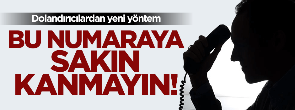 Dolandırıcıların yeni yönetimine sakın kanmayın!