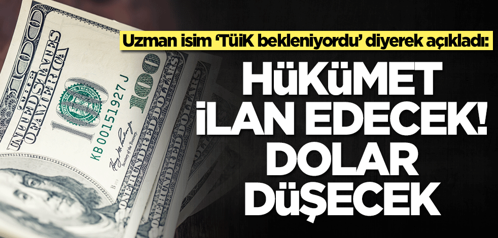 Dolar alacaklar dikkat! İslam Memiş az önce duyurdu: Hükümet ilan edecek, dolar düşecek