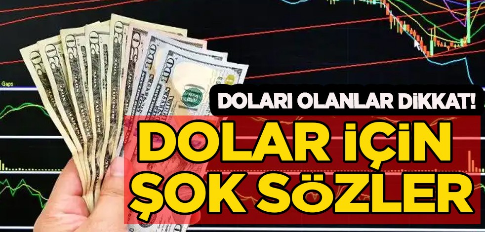 Dolar bizi terk etti! Dolar için şok sözler diyen o isim herkesi şaşırttı! Doları olan yatırımcıyı korkuttu! Doların fiyatı kaç TL?