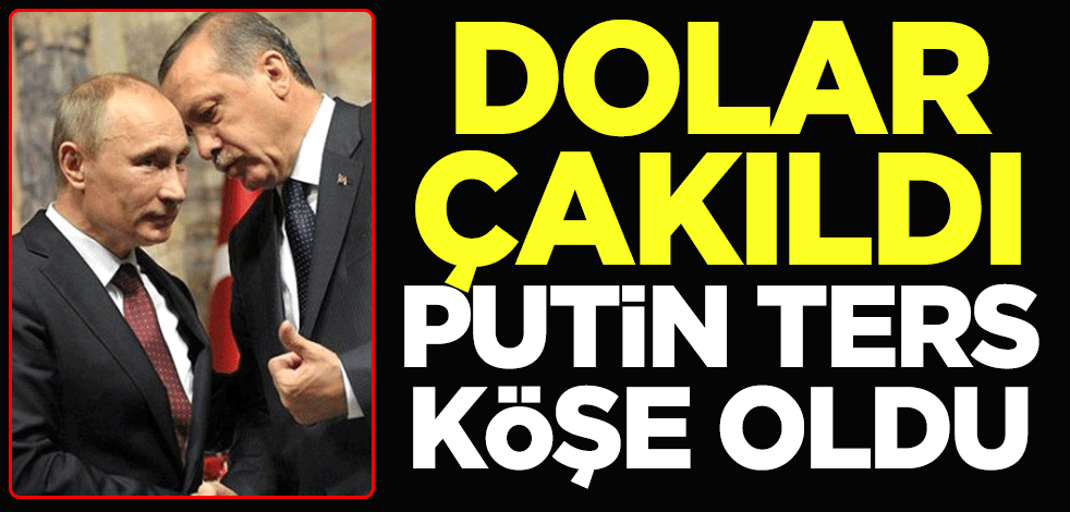 Dolar çakıldı, Putin ters köşe oldu