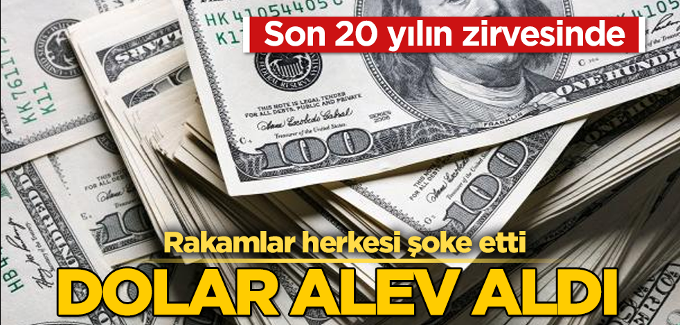 Dolar durdurulamıyor! Geldiği seviye herkesi şoke etti