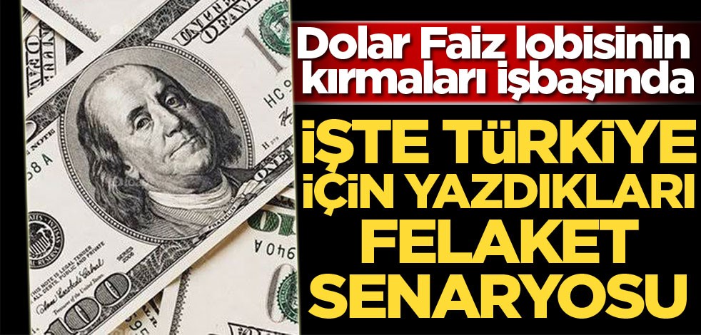 Dolar-faiz lobisinin kırmaları yeniden... "FETÖ Türkiye'ye dini aşıladı" diyen o grup...
