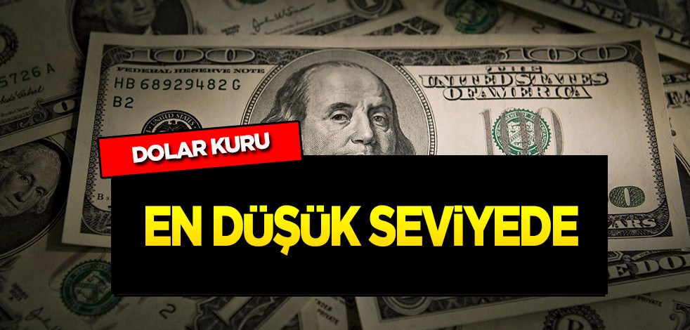 Dolar kuru 29 TL'ye dayandı! Dolar endeksi son 3 ayın en düşük seviyesine geriledi! Yeni tahmin