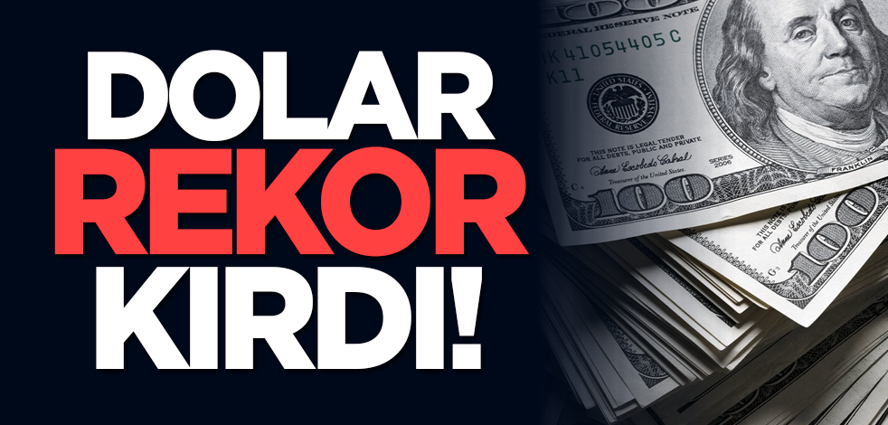 Dolar rekor kırdı!