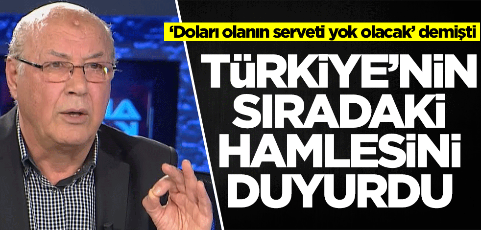 'Doları olanın serveti yok olacak' diyen Necmettin Batırel, Türkiye'nin yapacağı son hamleyi duyurdu