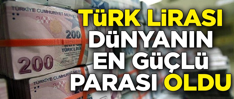 Doların gücünü kıran TL dünyanın en güçlü parası oldu