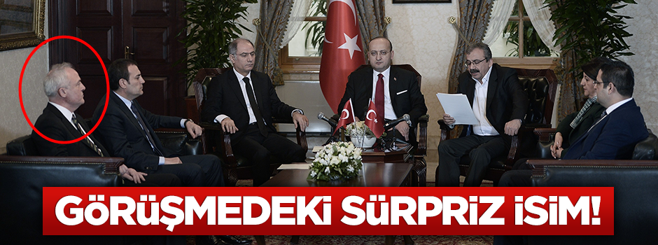 Dolmabahçe'deki karede sürpriz bir isim!