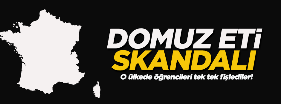 Domuz eti yemeyen öğrenciler kırmızı kolye takacak!
