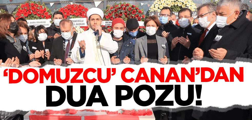 "Domuzcu" Canan'dan dua pozu