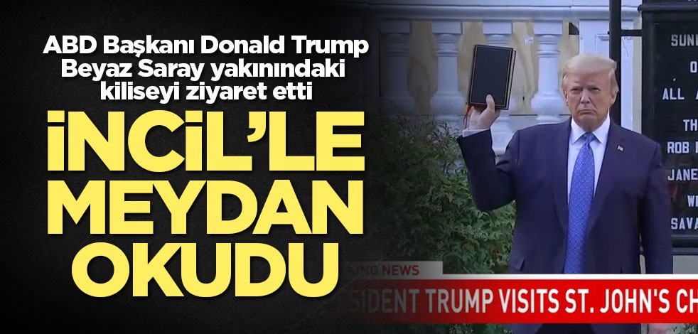 Donald Trump göstericilere meydan okudu