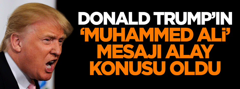 Donald Trump'tan çark!
