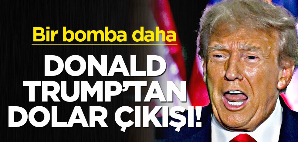 Donald Trump'tan dikkat çeken ifade: Dolar, küresel üstünlüğünü kaybediyor