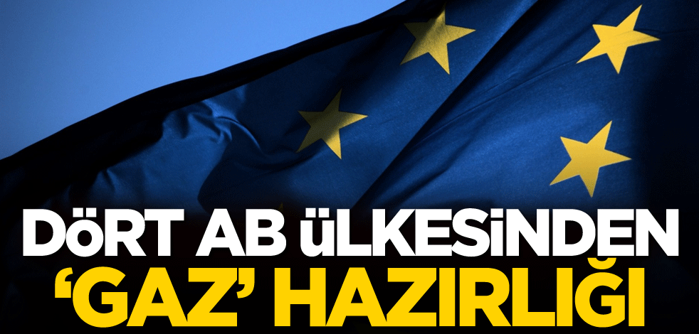 Dört AB ülkesinden 'gaz' hazırlığı