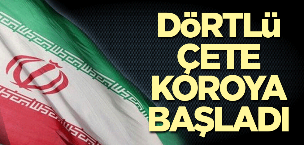 Dörtlü çete koroya başladı