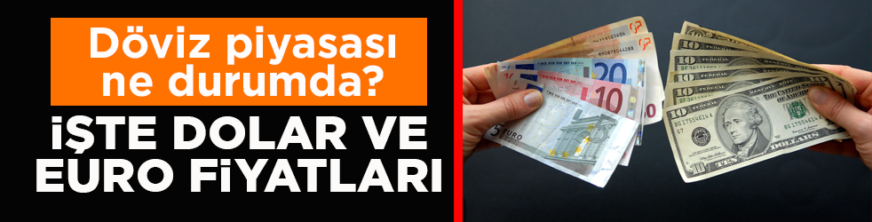 Döviz piyasası ne durumda? İşte Dolar ve Euro fiyatları