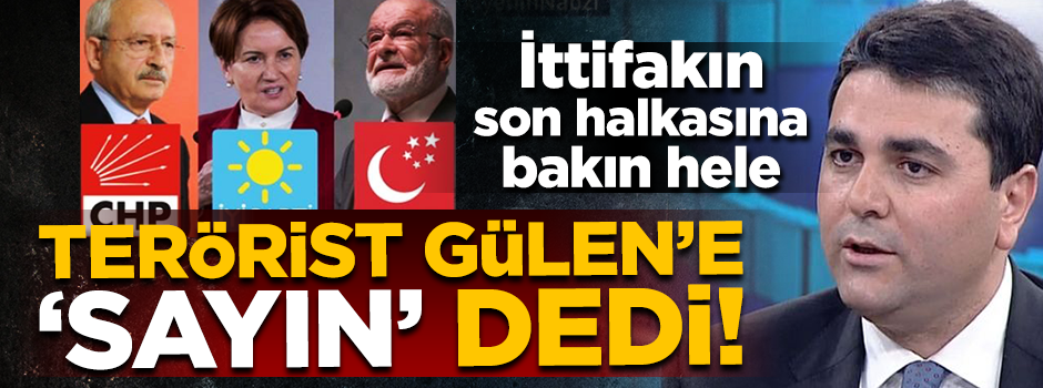 DP lideri Gültekin Uysal, FETÖ elebaşı Gülen'e 'sayın' dedi!