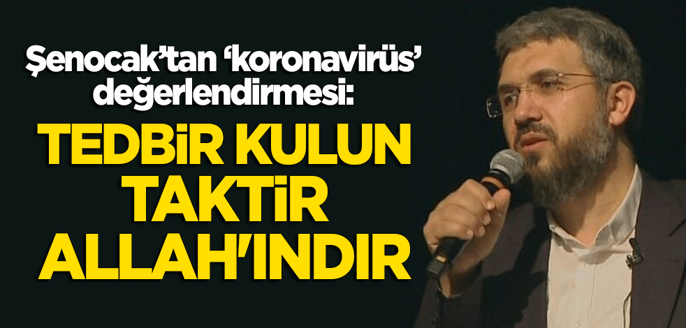 Dr. Şenocak: Salgın hastalık Müslüman için şehadet vesilesidir