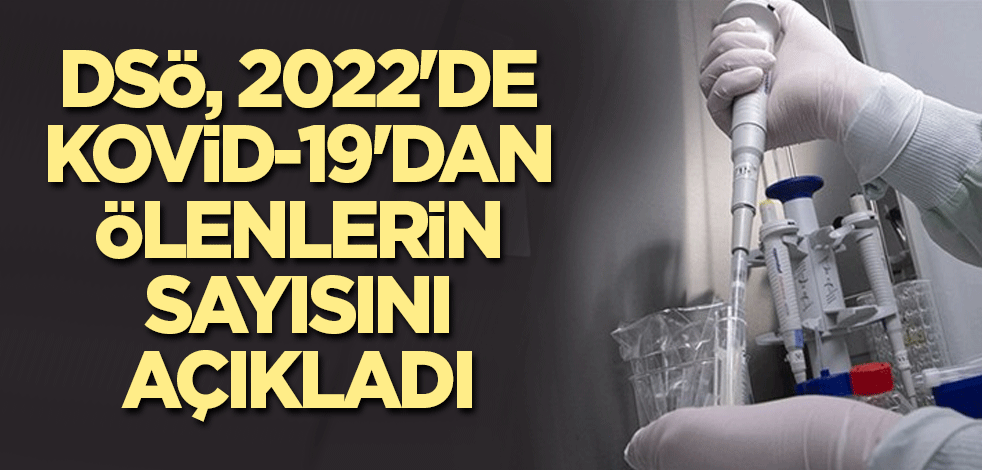DSÖ, 2022'de Kovid-19'dan ölenlerin sayısını açıkladı