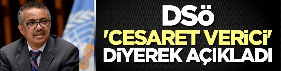 DSÖ 'cesaret verici' diyerek açıkladı